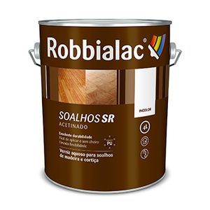 Robbialac Soalhos SR | Verniz Secagem Rápida para Soalhos e Parquet