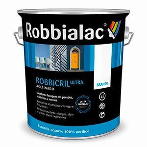 Robbicril Ultra | Esmalte 100% Acrílico Interior e Exterior
