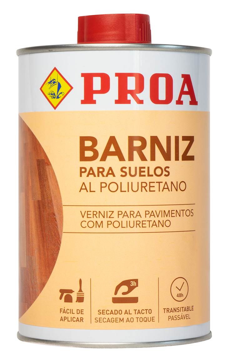 PROA | Verniz Poliuretano para Soalhos e Pavimentos de Madeira