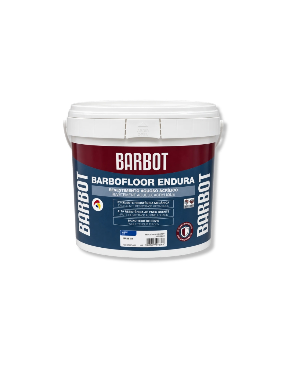 Barbot Barbofloor Endura - Revestimento Acrílico para Pavimentos 10L