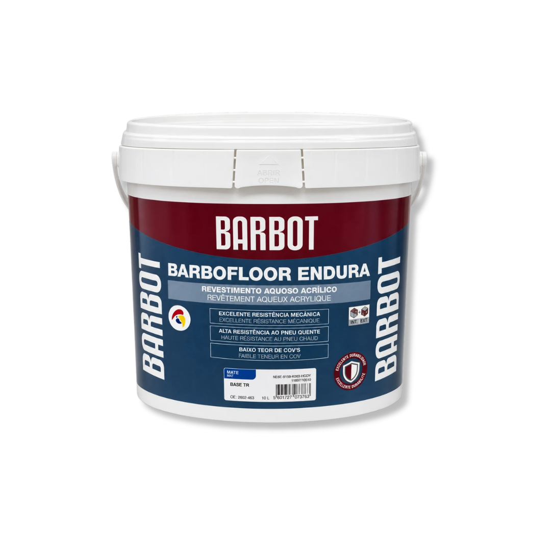 Barbot Barbofloor Endura - Revestimento Acrílico para Pavimentos 10L