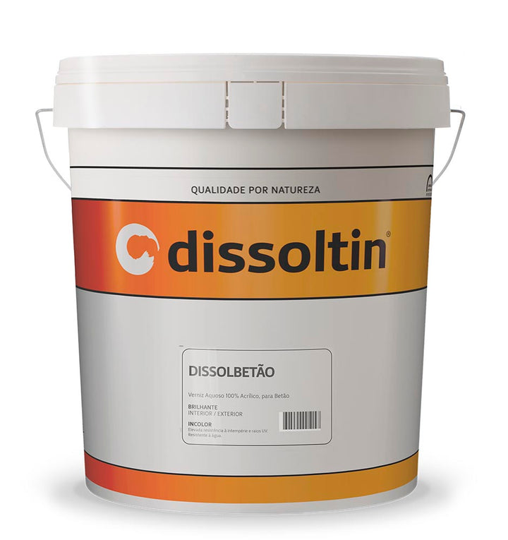 DISSOLBETÃO | Verniz Acrílico para Betão, Pedra e Tijolo