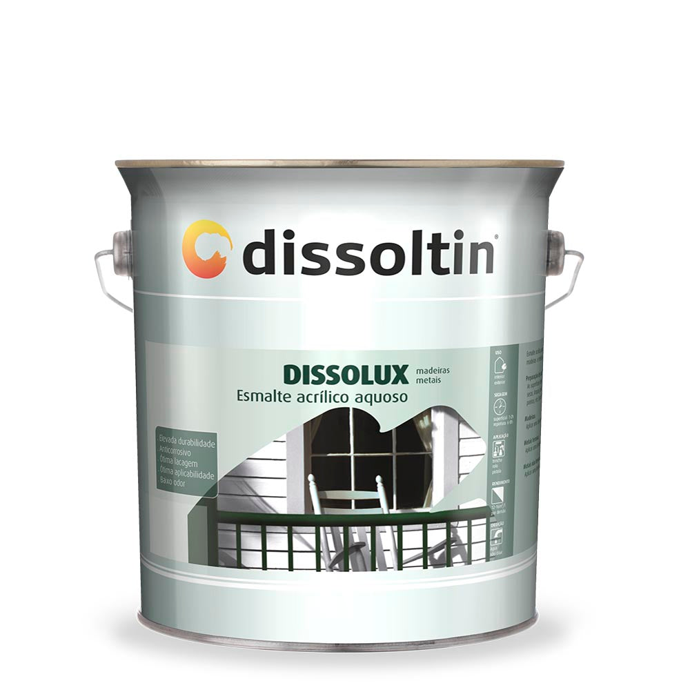 Dissoltin Dissolux FT104.01 | Esmalte Aquoso Acrílico 4 L