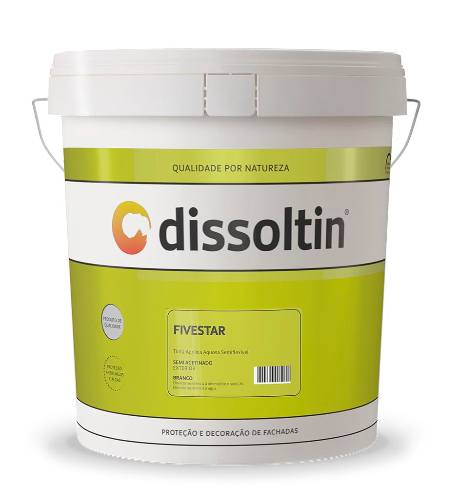 FIVESTAR Tinta Acrílica Aquosa Semiflexível
