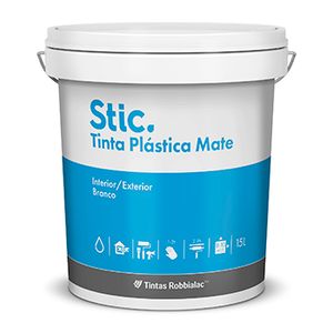 ROBBIALAC | STIC Tinta Plástica Interior e Exterior 15L