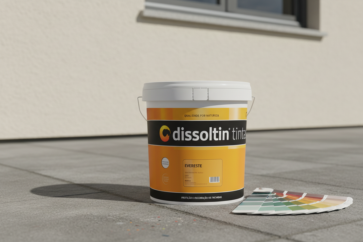 Balde Dissoltin EVERESTE com paleta de cores disponíveis