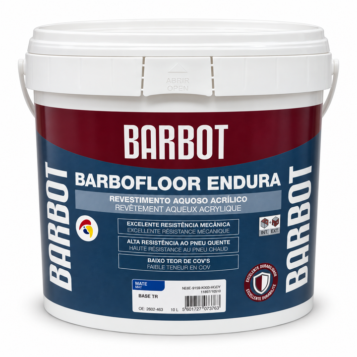 Barbot Barbofloor Endura Revestimento Pavimentos Betão 10L