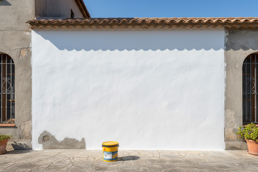Fachada impermeabilizada com Sikagard 570 W