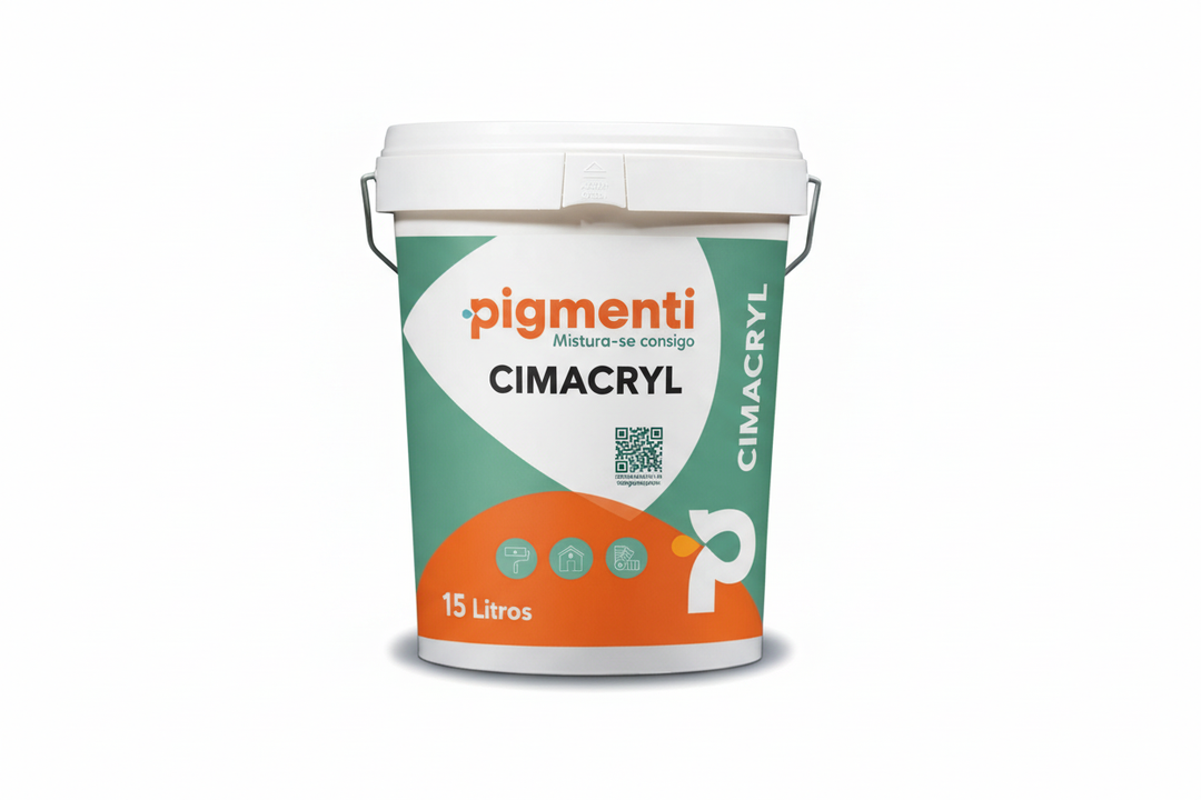 Lata Pigmenti CIMACRYL — produto impermeabilizante bicomponente