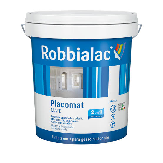 ROBBIALAC | Placomat Tinta para gesso cartonado - Mate