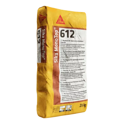 Sika MonoTop® 612 | Argamassa de Reparação Estrutural de Betão